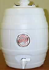White Plastic Pressure Barrel - 5 gallon - 0808