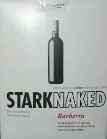 Stark Naked Barberra Wine Kit
