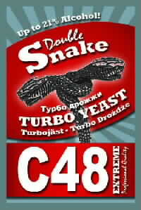 Double Snake C48 Turbo Yeast