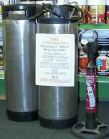 Cornelius Stainless Steel Keg System - 0834a