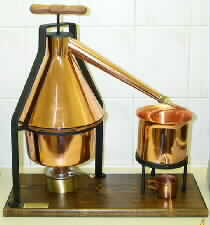 3 Litre Ornamental Copper Still - 1067